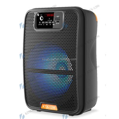 China No Knots DJ Party Wireless Portable BT Outdoor Speakers With TWS&FM&USB 6.5 Inch KTX-1286 Factory Price for sale