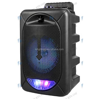 China No Knots DJ Party Wireless Portable BT Outdoor Speakers With TWS&FM&USB 6.5 Inch KTS-1342 Factory Price for sale