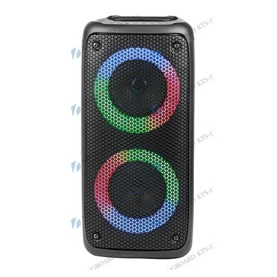 China No Part KTS-1266 Rechargeable Speakers With Dual Led Color Changing Light 4 Inch for sale