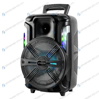 China No Knots DJ Party Wireless Portable BT Outdoor Speakers With TWS&FM&USB 8 Inch KTS-1175 Factory Price for sale