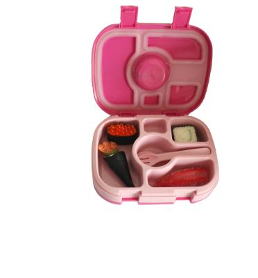 China Sustainable Bento Styled Lunch Solution Offers Durable BPA Free Kids Kids Lunch Box Leakproof On-the-go Meal and Snack Packaging for sale