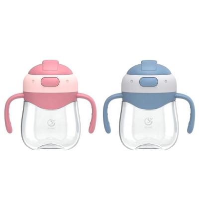 China BPA Free Tritan Robot Shape Baby Water Cup for sale