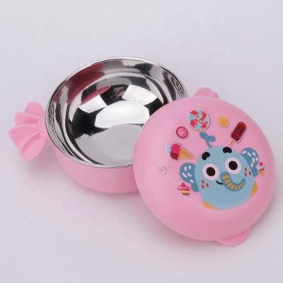 China Children's Stainless Steel Sugar Shape Baby Bowl (Small) for sale