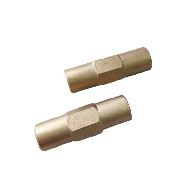 Chine High Quality Chinese Brass Couplers Hex Head Threaded Rod Couplers à vendre