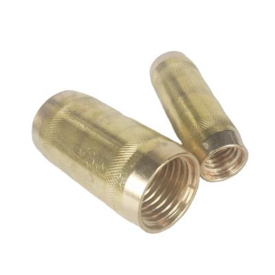 China Chinese Factory Jinbo Wholesale Ground Earth Rod Accessories Brass Coupling 5/8 for sale