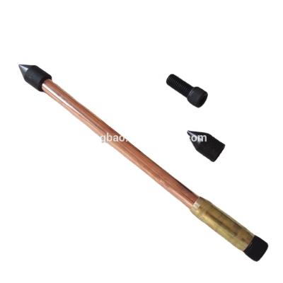 China Electrical bonded grounding_rod earthing rod for sale