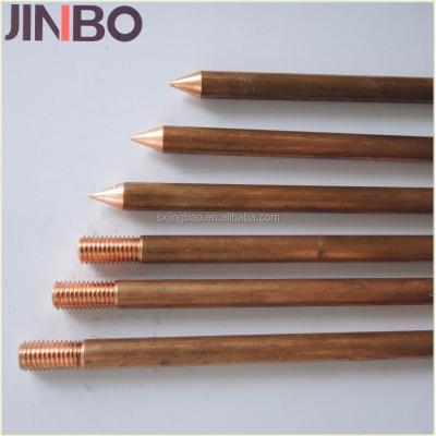 China High Quality Copper Electroplated Solid Ground Rod for sale