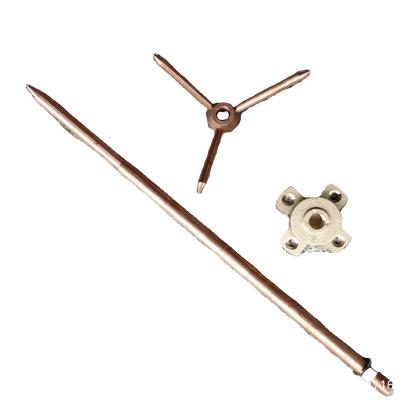 China Lightning Protection System Copper Air Terminal Rod for sale