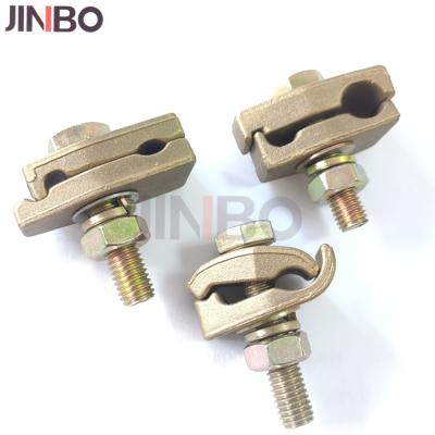 中国 Lightning Protection and Earthing Connection Clamp Brass Earth Tower Clamps 販売のため