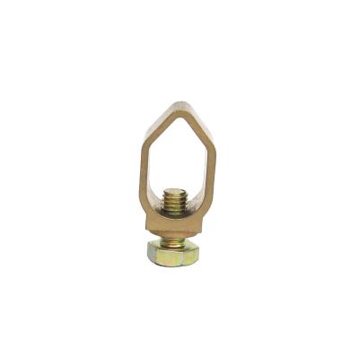 中国 Chinese Factory Supply Cheap Grounding Rod Clamp 5/8 A Type Brass Clamp 販売のため