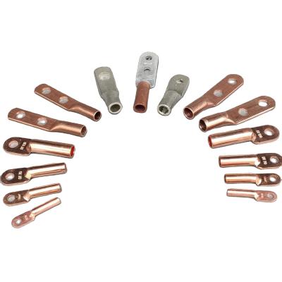 China Chinese Factory Manufacture Copper Cable Lug Tinned Copper Lug Terminal DT Lug for sale