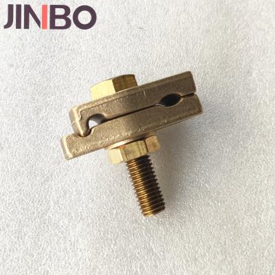 中国 Hot Selling Jinbo Brand Heavy Duty Electrical Wire Earth Clamp Brass Grounding Tower Clamp 販売のため