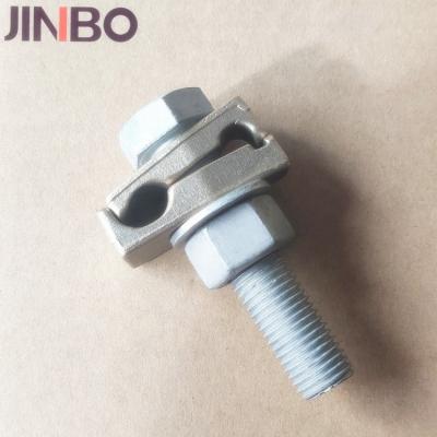 China China Hot Dip Galvanized Bolted Earthing Wire Connection Clamp Brass Tower Clamp for sale