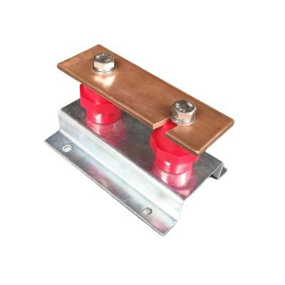 中国 Factory Wholesale Price Grounding system electrical copper bus bar terminal block Disconnecting Test Link 販売のため