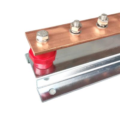 中国 Brass Electric Neutral Bar Copper Ground Bus Bar 販売のため