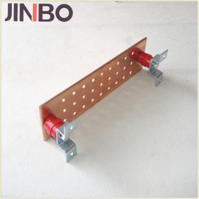 China Best Selling Electric Ground Bar Flat Earthing Copper Bars for sale