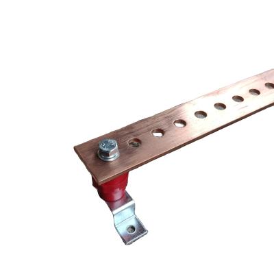 中国 Electrical Copper Bus Bar for Grounding 販売のため