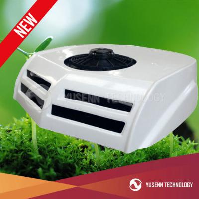 China 12/24v portable auto truck cabin air conditioner price 856mm*744mm*220mm for sale