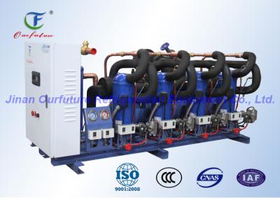 China Scroll Danfoss Condensing Unit , Reciprocating Refrigeration Compressor Unit for sale