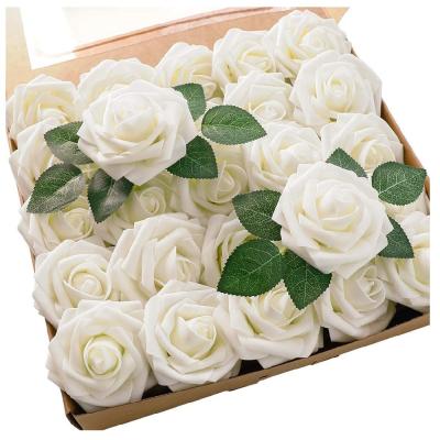 China Good Price 8.7inch Durable Wholesale Hot Paper Flowers Wall Wedding Decoration Flower For Home Decor for sale