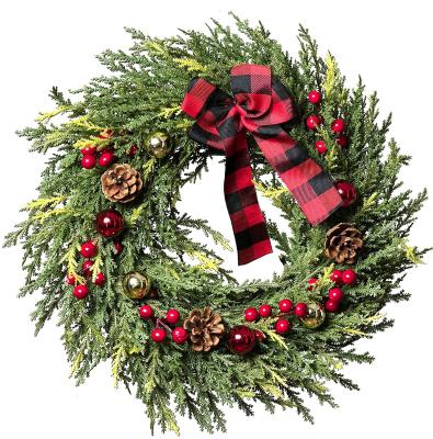 China Durable China Factory Supply Easy To Install Artificial Christmas Plant Flowers For Decoration for sale