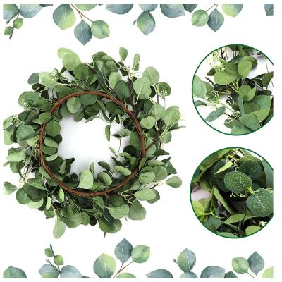 China Wholesale Durable Make Beautiful Home Flowers Artificial Wreath For Home Decor for sale