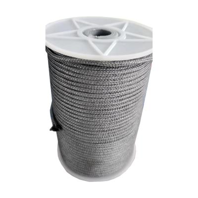 China Metallic High Strength High Temperature And Soft Stainless Steel Metal Fiber Rope for sale