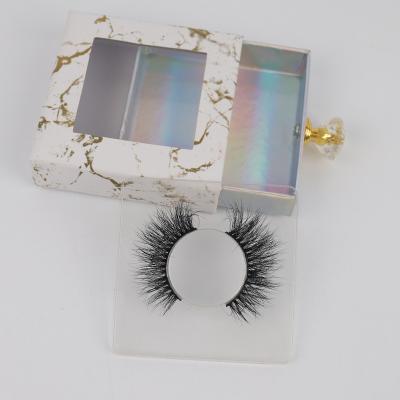 China 2022 new trend natural long full strip lashes 5d mink eyelashes extension lashes russian 3d mink lashes 18mm full strip lashes for sale