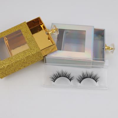 China 2022 Long Natural Best Selling Sibirian Mink Eyelashes Whips 25mm 5d 3d Faux Silk Mink Eyelashes 3D Strip Eyelashes Russian Seller for sale