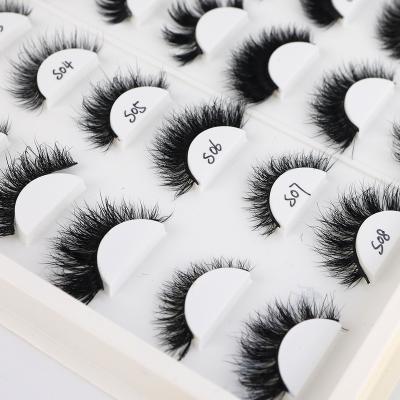 China Wholesale Super Fluffy Mink Lashes 3d 5d Long Natural 3D Mink Eyelashes Own Brand Luxurious 25mm Extra Long 28mm 30mm Mink Eyelash for sale