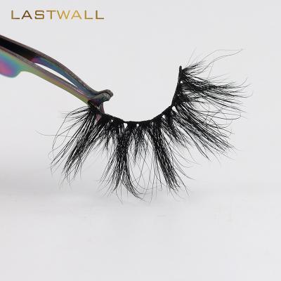 China Wholesale Strip Long 25mm Natural Mink Eyelashes Full Lashes Fluffy Mink Eyelash Custom 3d 5d Mink Eyelashes 25mm Box Packaging Boxes for sale