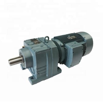 China Helical Gearbox High Efficiency Helica Gear R Series Transmission Gear Speed ​​Reducer For Machinery Industry for sale