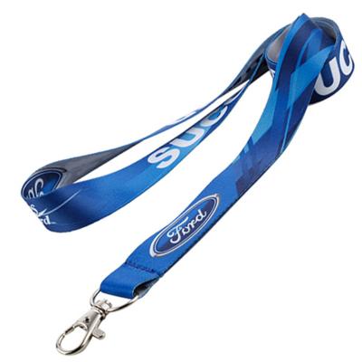 China Automotive Manufacturer Safety Clip Heat Transfer Lanyard For Education for sale