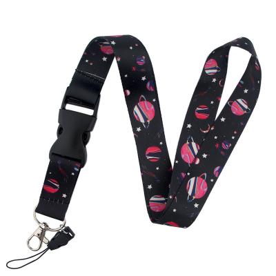 China Automotive Promotional No Minimum OEM Lanyard Dyed Sublimation Lanyard Custom Heat Transfer For Gifts for sale