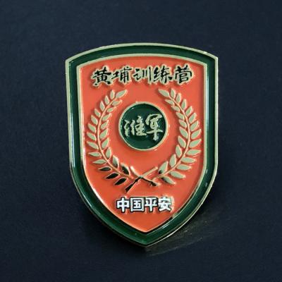 China Custom Soft Lapel Pin Hard Enamel Pins China Low Price Design Custom Button Pin Metal Logo Enamel Badge for sale