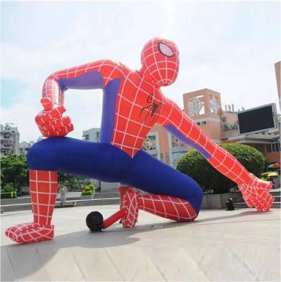 China Outdoor Advertising Product Promotion Oxford Cloth Or PVC Commercial Activity Inflatable Spiderman Model for sale