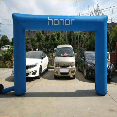 China High Quality Outdoor Customized PVC Event Entrance Arch Durable Advertising Inflatable Door Oxford Or PVC for sale