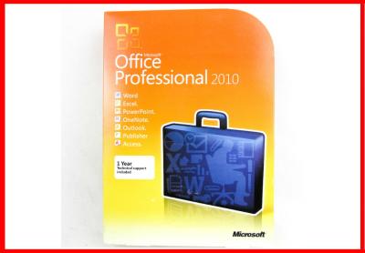 Cina Attivazione online di Microsoft Office 2010 del pro Retailbox AUTOADESIVO del COA originale con il DVD sulle azione in vendita