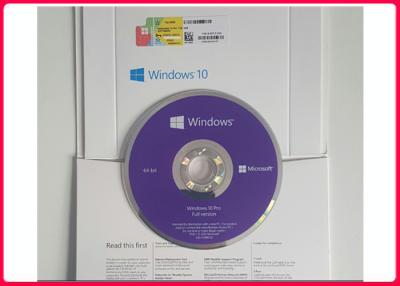 China Favorable caja al por menor FQC de Microsoft Windows 10 - 08929 en línea activan para el sistema operativo de la PC en venta