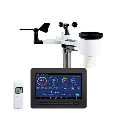 China Real-time WiFi and Internet TFT Color Screen Weather Station Editing HP2550 for sale