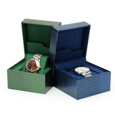 China Custom Logo Watch Jewelry Box Wholesale Eco-friendly Durable Cardboard Watch Gift Box for sale