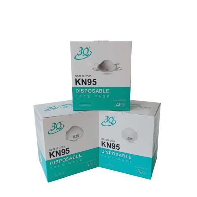 China Wholesale Comfortable White Disposable Personal Safety Kn95 3Q1C3S-SQ8 25*13.7cm Comfortable 3Q KN95mask Mask Cup KN95 Face Mask for sale