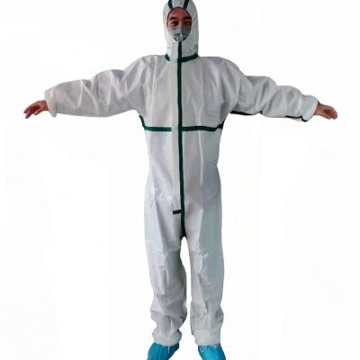 China Wholesale Cheap Disposable Lightweight 3Q PP Coverall Suit Waterproof TYPE456 for sale