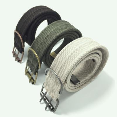 China Eco - Friendly Canvas Double Grommet Hole Belt Many Colors for sale