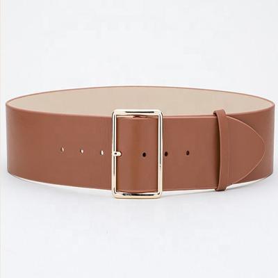 China Wholesale High Quality Fashion Belt Manufacturer Unique New Design Adjustable PU Leather Round Belt for sale