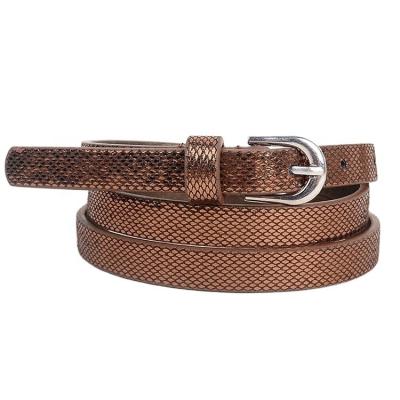 China Classic Leisure Casual Belts Fashion Leatheretter Summer Thinner Dress Fancy Belts For Kids Belt Girls for sale