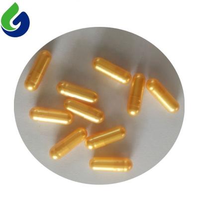 China Pharmaceutical Grade Gelatin Royal Gold Empty Metallic Capsule for sale