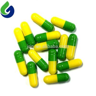 China Halal Pharmaceutical Grade Capsule Gelatin Empty Pill Green/Yellow for sale