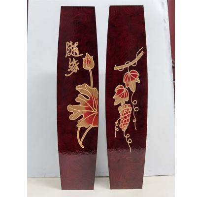 China Traditional Chinese Handcrafted Wood Carving Vase For Dried Flower for sale