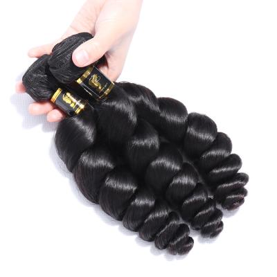 China No Chemical AOSUN Loose Wave Virgin Brazilian Cuticle Aligned Hair With Natural Color Can Be Dyed And Bleached for sale